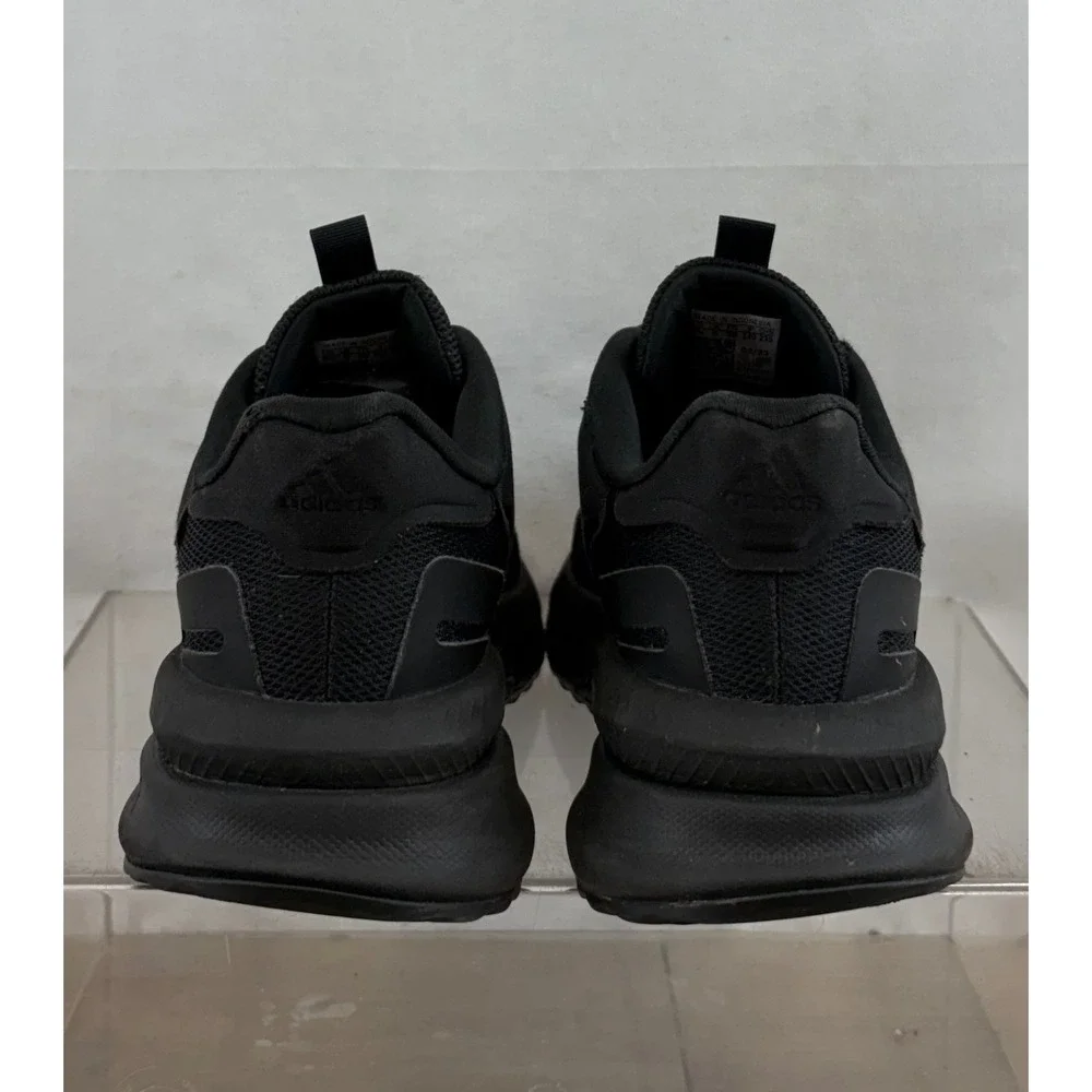Adidas Bounce Mens Black Mesh Running Shoes Sneakers Size 5.5 US‎
